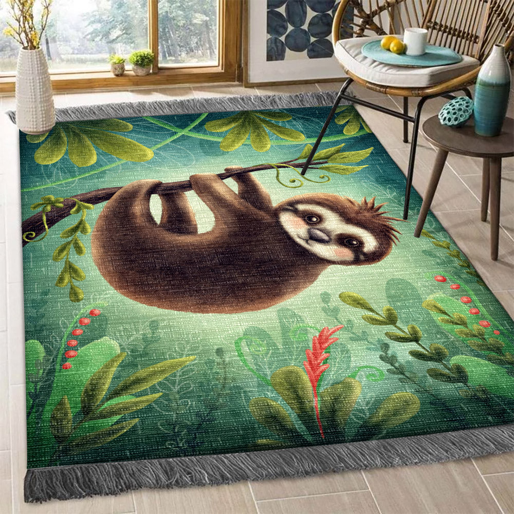 Sloth DT1810226F Decorative Floor-cloth