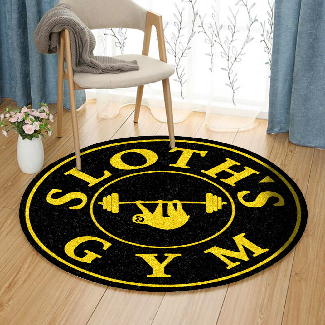 Sloth HM090879 Round Area Rug – Charming Favor