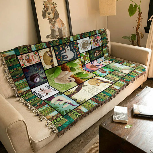 Sloth HN0110221S Throw Blankets For Sofa