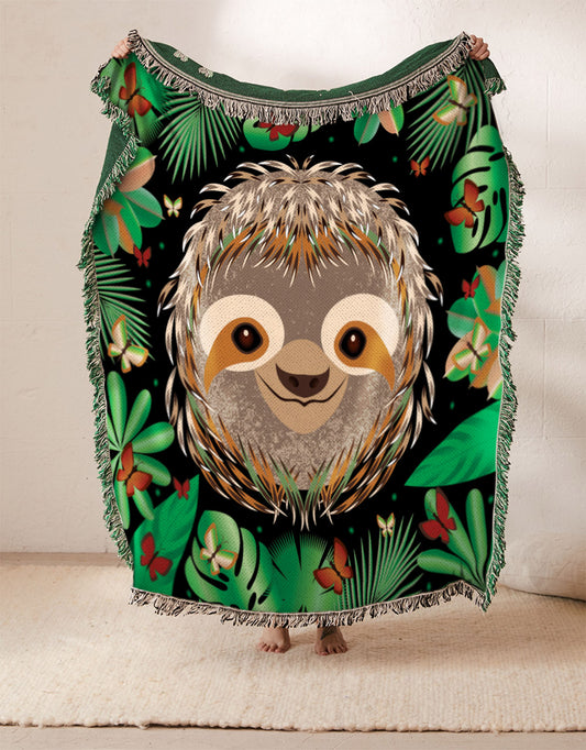 Sloth ML1810241S Throw Blankets For Sofa