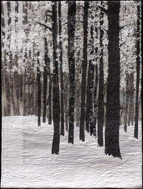 Snow Forest CLA0611716Q Quilt Blanket