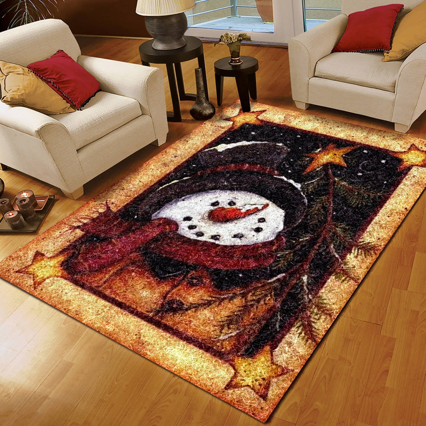 Snow Man ML0709104R Rug