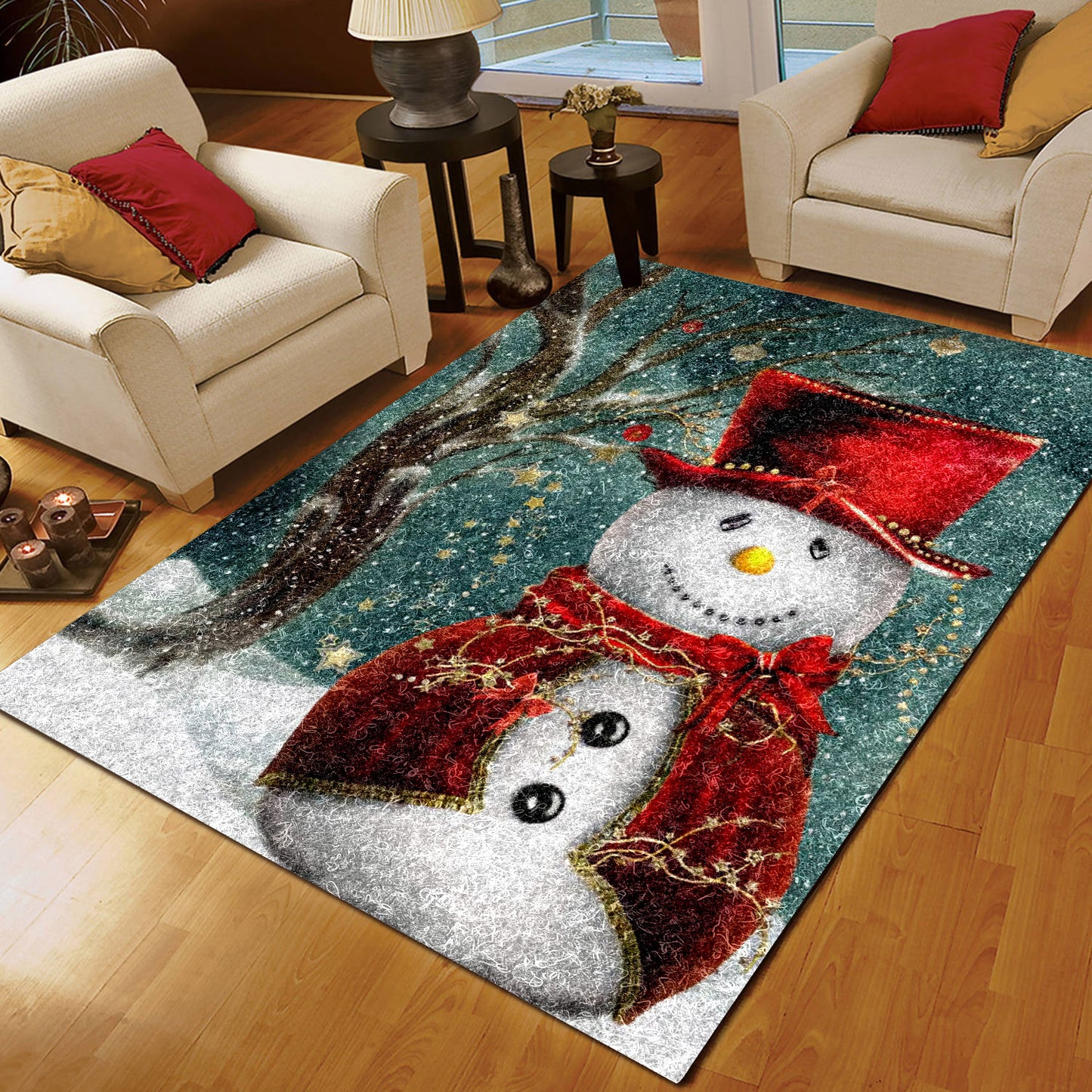 Snow Man ML0709105R Rug