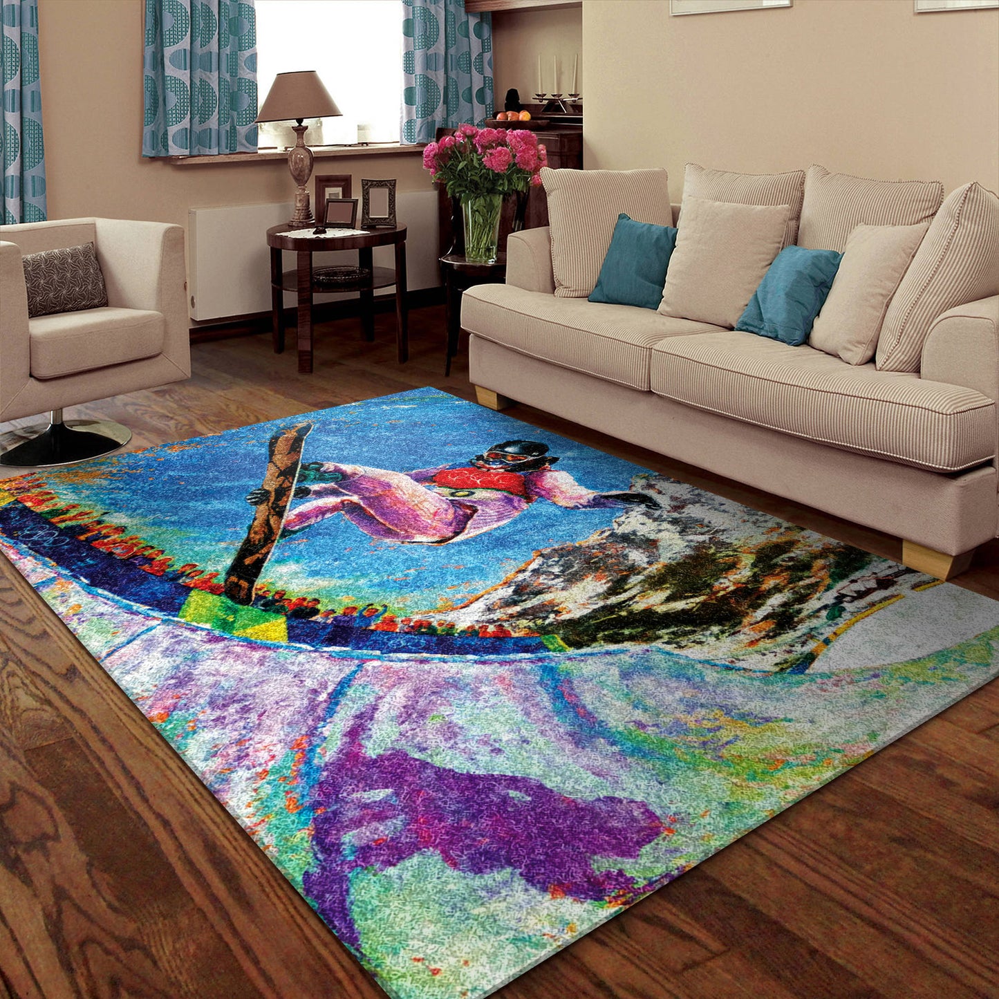 Snowboarding CG0410135M Rug