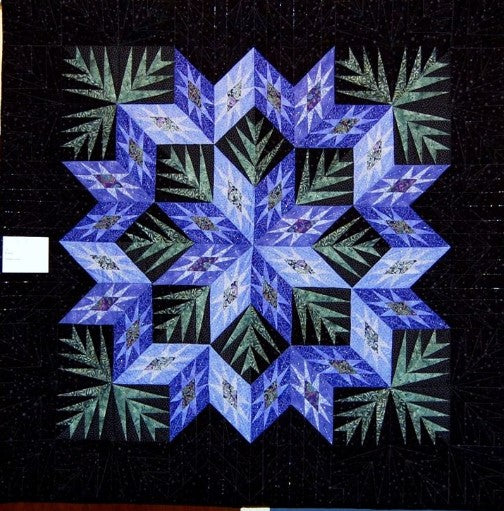 Snowflake CLA1710514Q Quilt Blanket