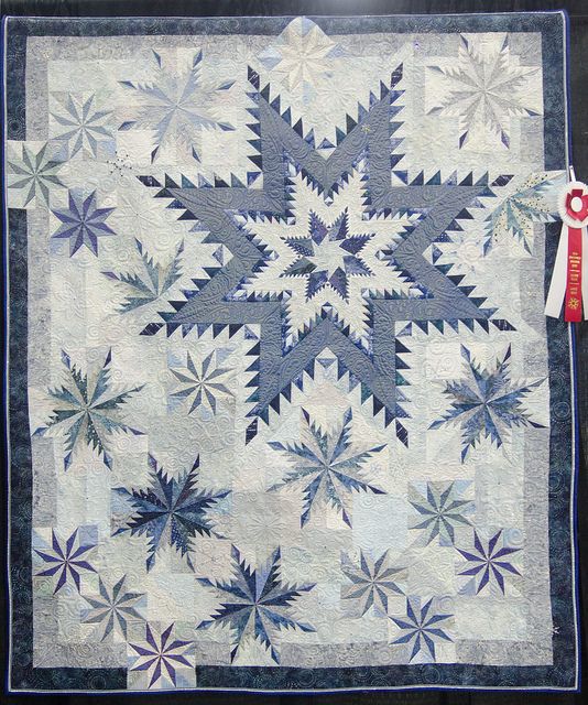 Snowflake CLA2310423Q Quilt Blanket