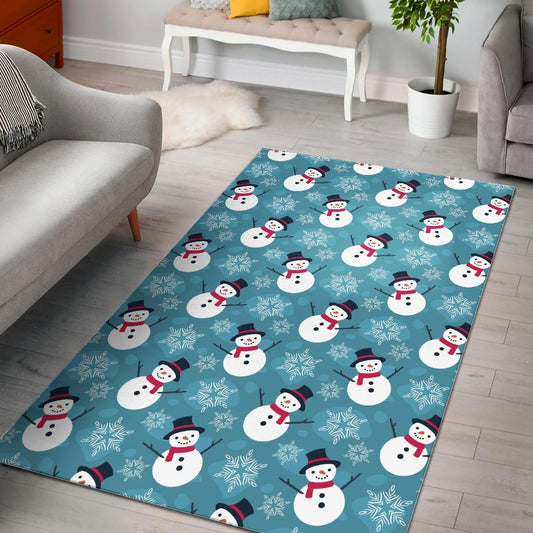 Snowflake Snowman CL12101437MDR Rug