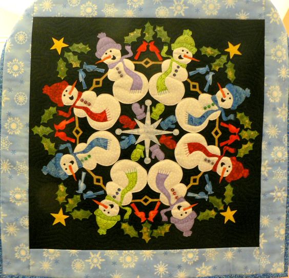 Snowman CLA0810436Q Quilt Blanket