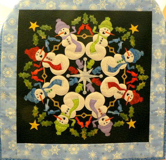 Snowman CLA0810436Q Quilt Blanket