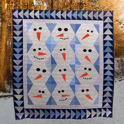Snowman CLA11110950Q Quilt Blanket