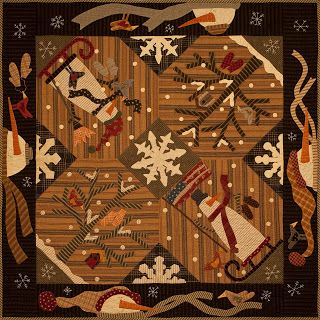 Snowman CLA2011831Q Quilt Blanket