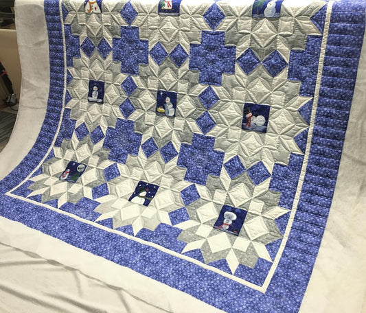 Snowman CLA2711776Q Quilt Blanket