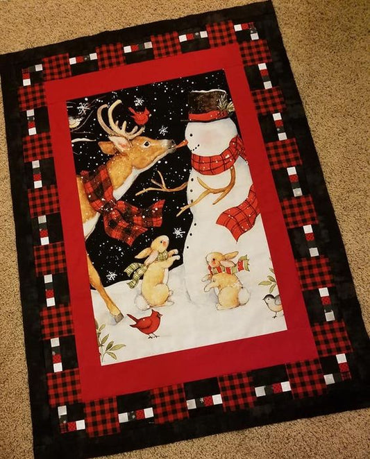 Snowman CLM0411283 Quilt Blanket