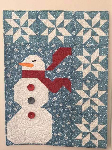 Snowman CLM0910169 Quilt Blanket