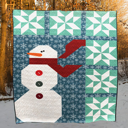 Snowman CLM0910169 Quilt Blanket