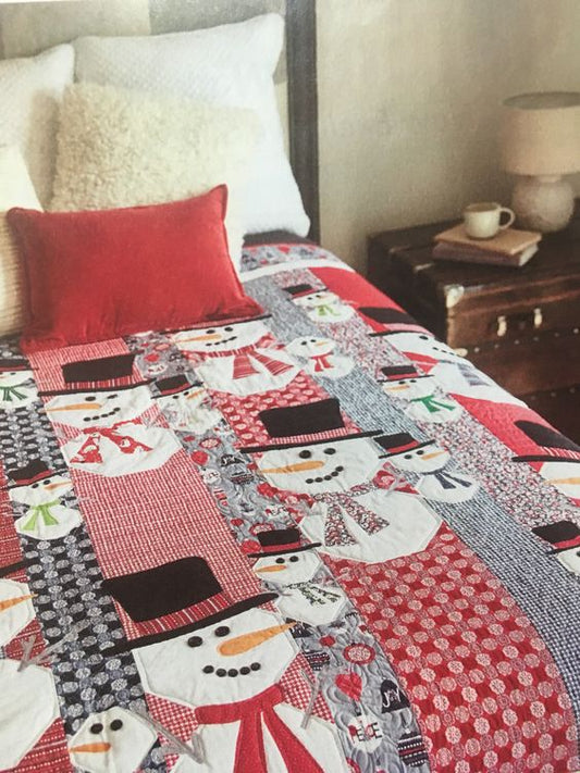 Snowman CLM0910172 Quilt Blanket