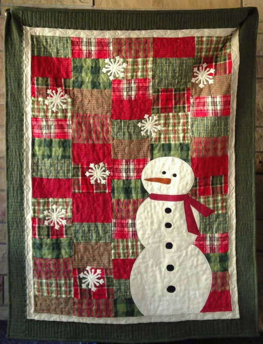 Snowman CLM1511426 Quilt Blanket