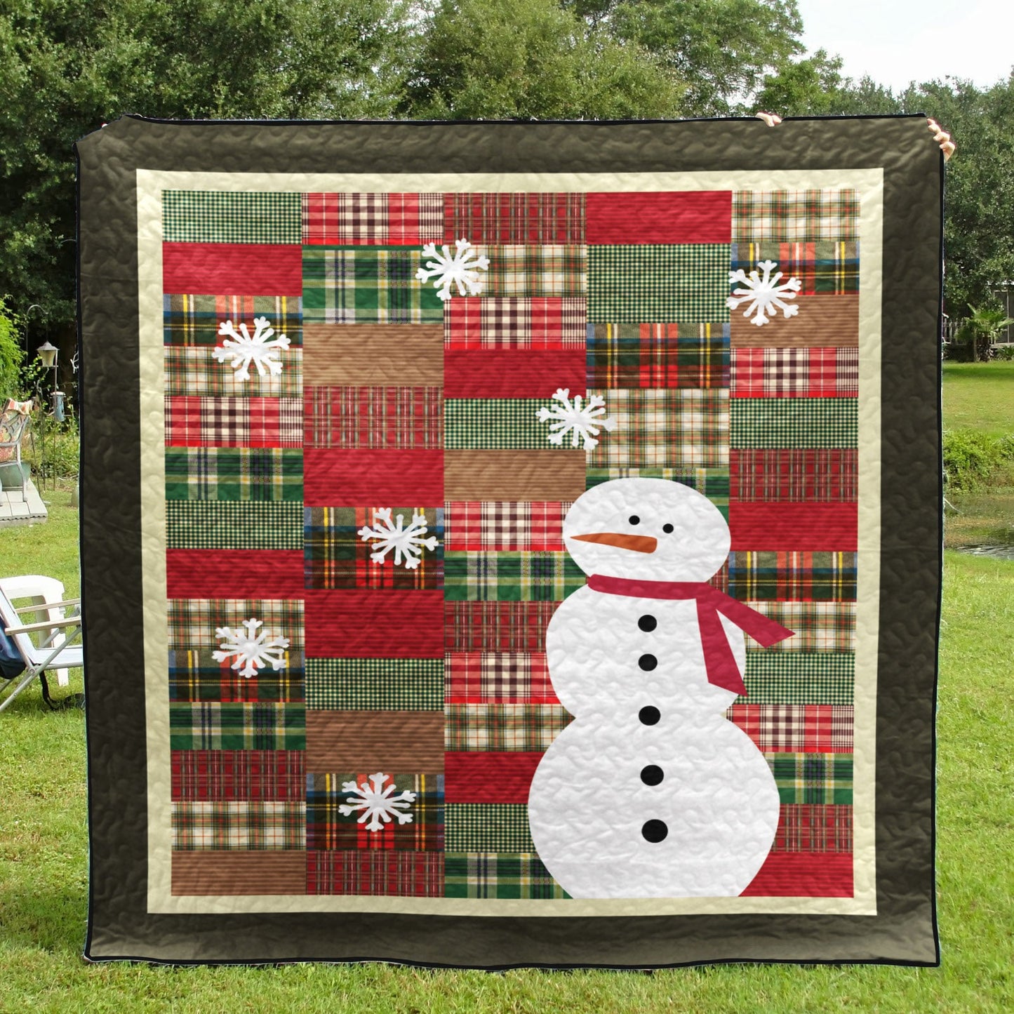 Snowman CLM1511426 Quilt Blanket