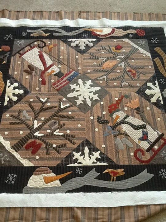 Snowman CLM1611723 Quilt Blanket