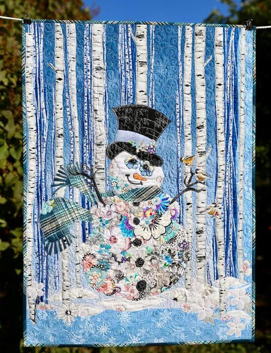 Snowman CLP0511215Q Quilt Blanket