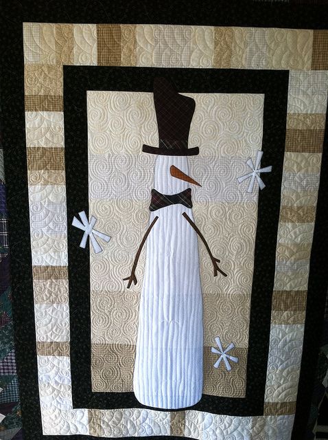 Snowman CLP3011481Q Quilt Blanket