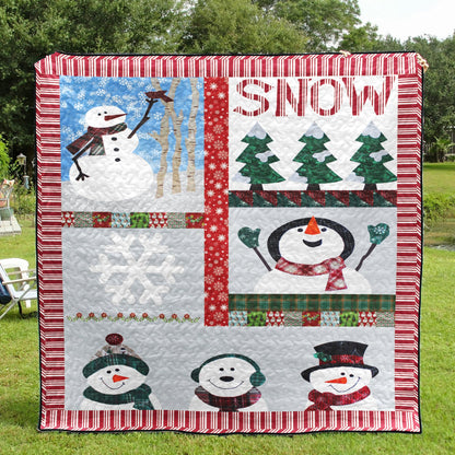 Snowman CLT1610108H Quilt Blanket