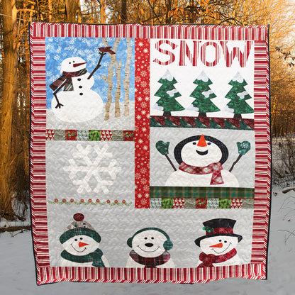 Snowman CLT1610108H Quilt Blanket