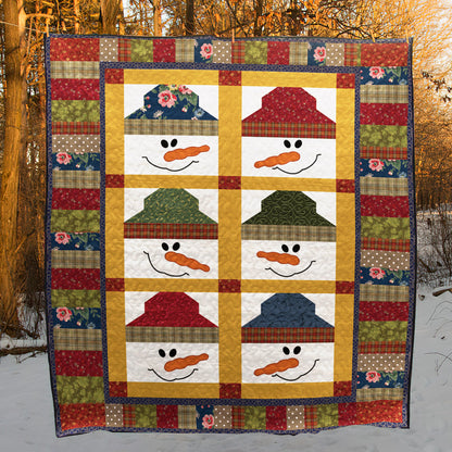 Snowman CLT1610116H Quilt Blanket