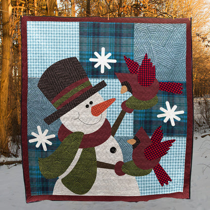 Snowman HM130621 Quilt Blanket