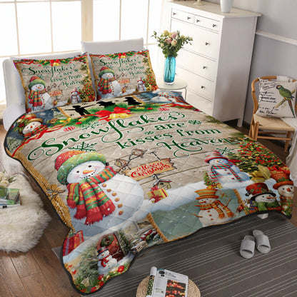 Snowman Quilt Bedding Set TL090908