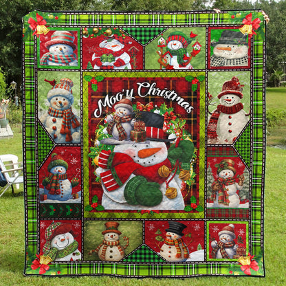 Snowman Art Quilt HT301002