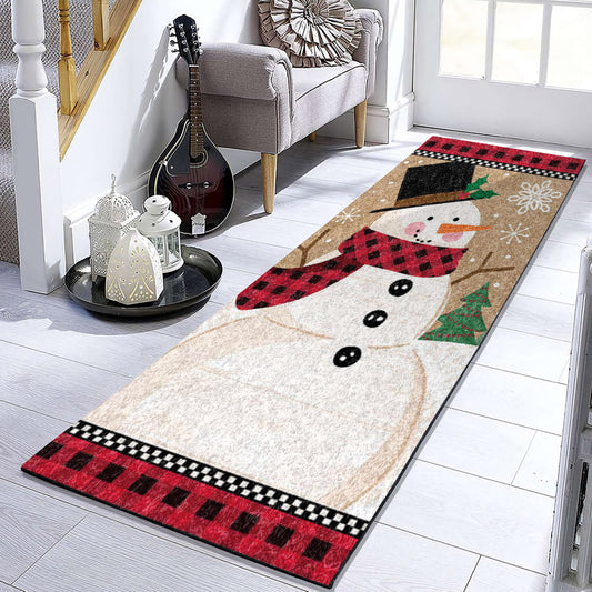 Snowman Christmas HN2410008RU Runner Rug