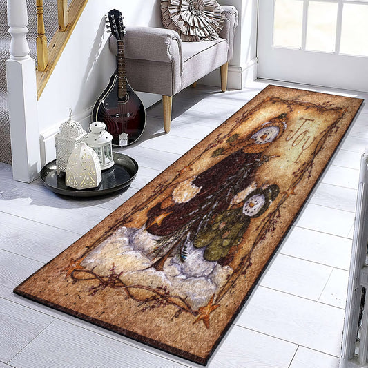 Snowman DV0211033RU Runner Rug