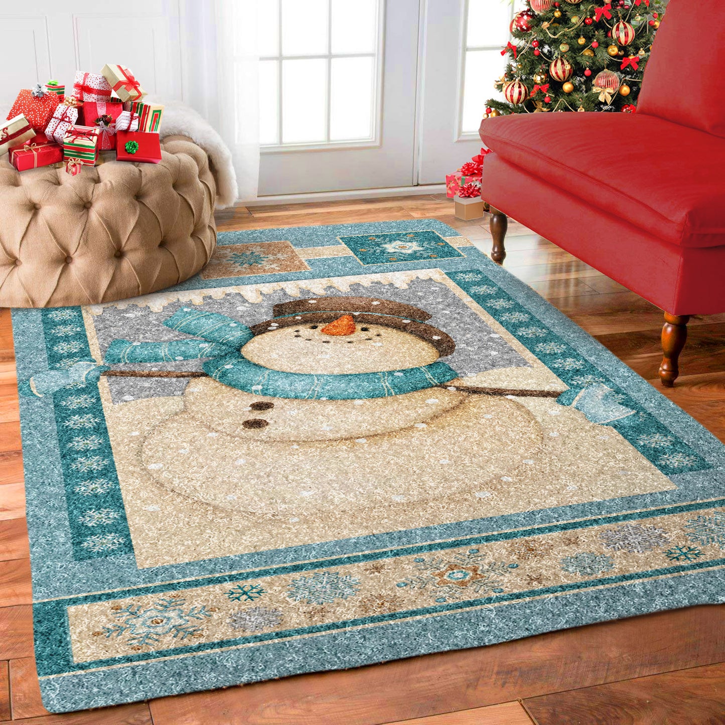 Snowman Merry Christmas CG2910113M Rug