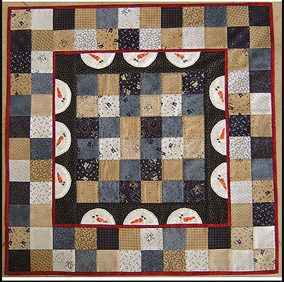 Snowmen CLA2011850Q Quilt Blanket