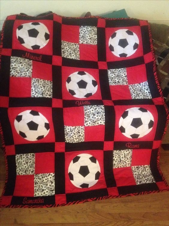 Soccer CLA200695 Quilt Blanket