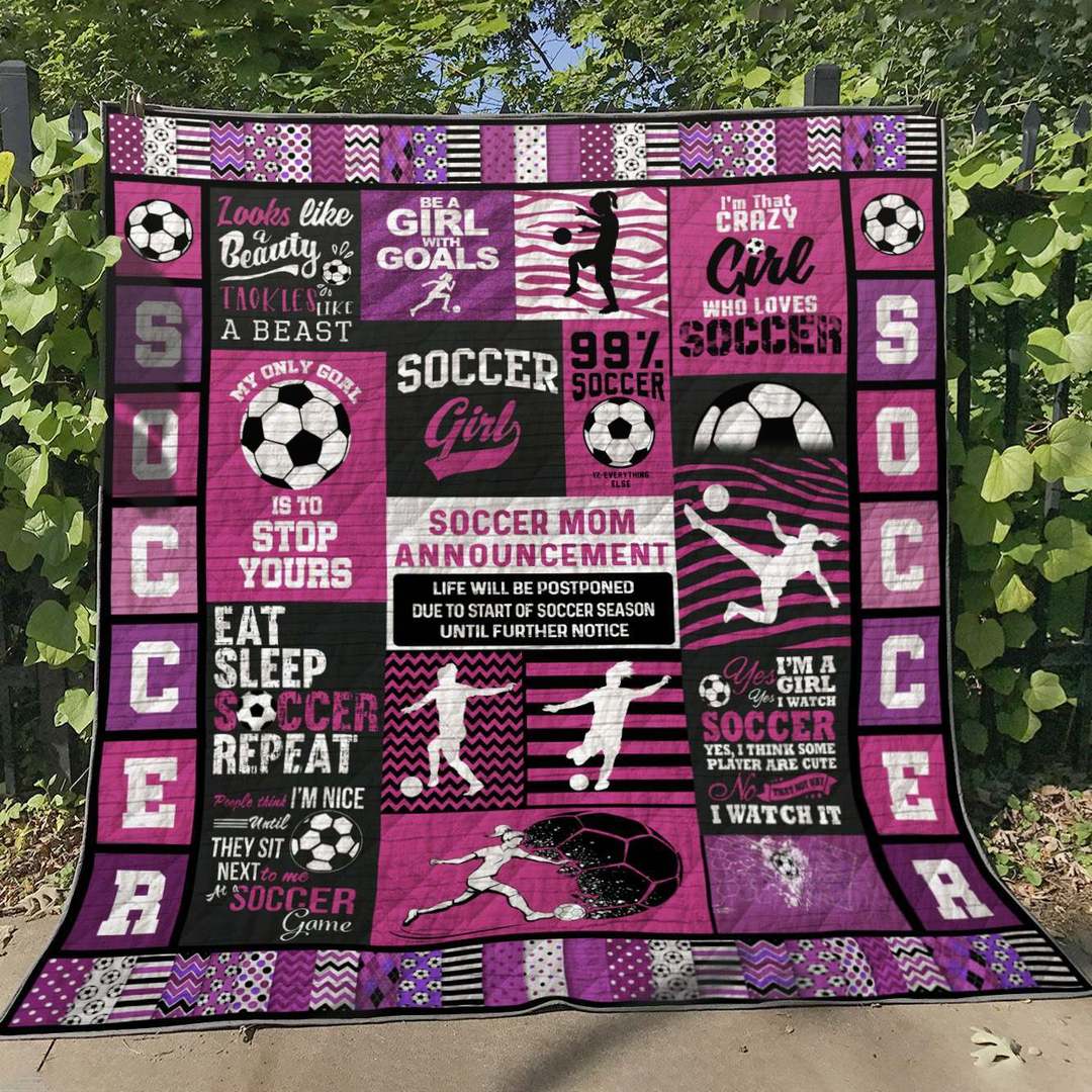 Soccer HM290542 Quilt Blanket