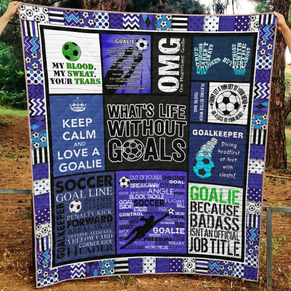 Soccer NA120703B TBG Quilt Blanket