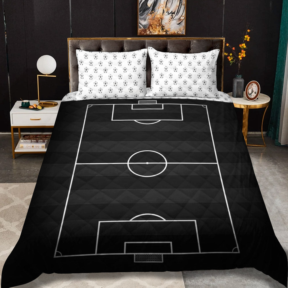 Soccer CLA0310552B Quilt Bedding Set