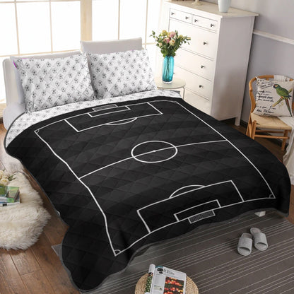 Soccer CLA0310552B Quilt Bedding Set