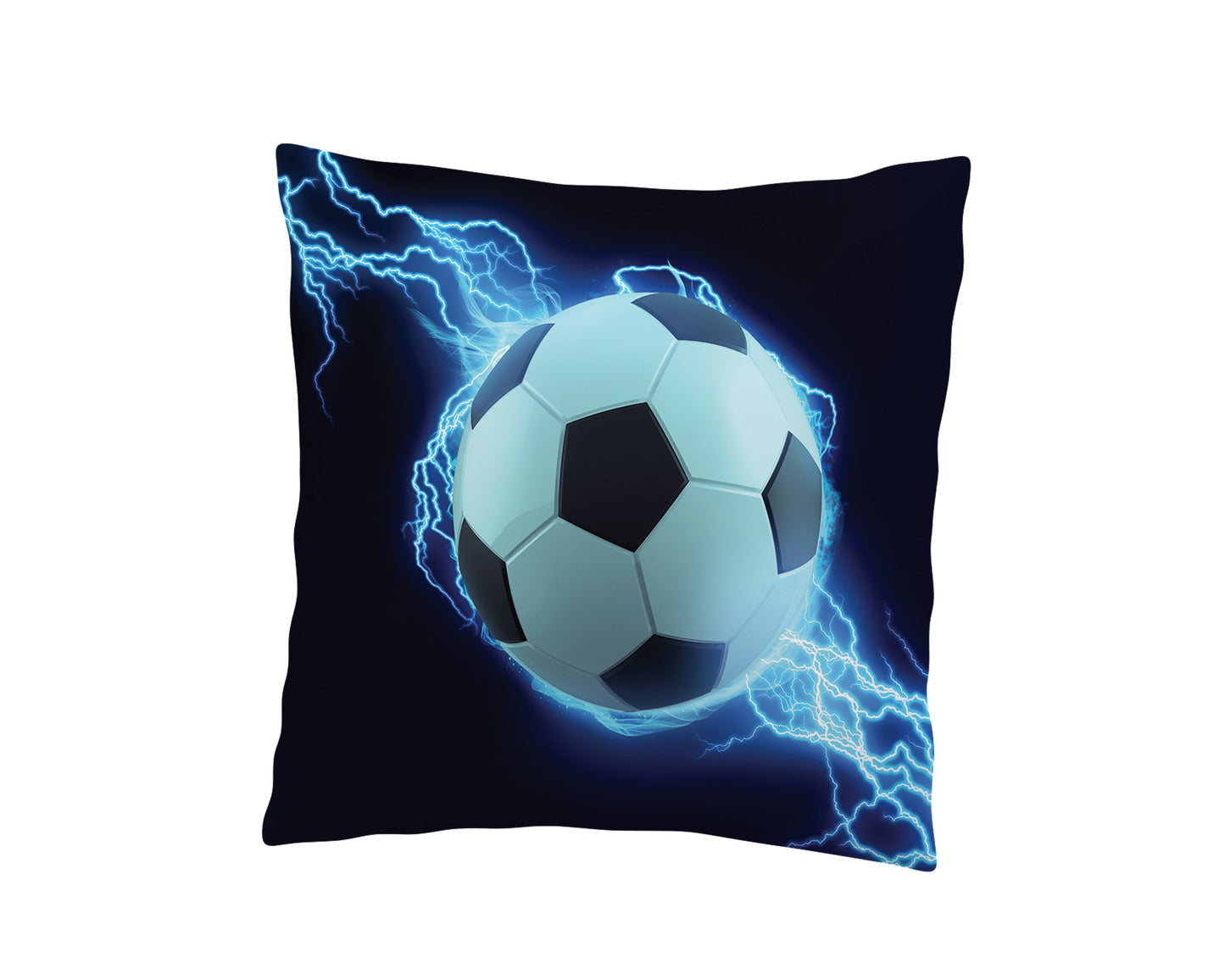 Soccer In Lightning Bolt CL11100117MDP Throw Pillow Covers