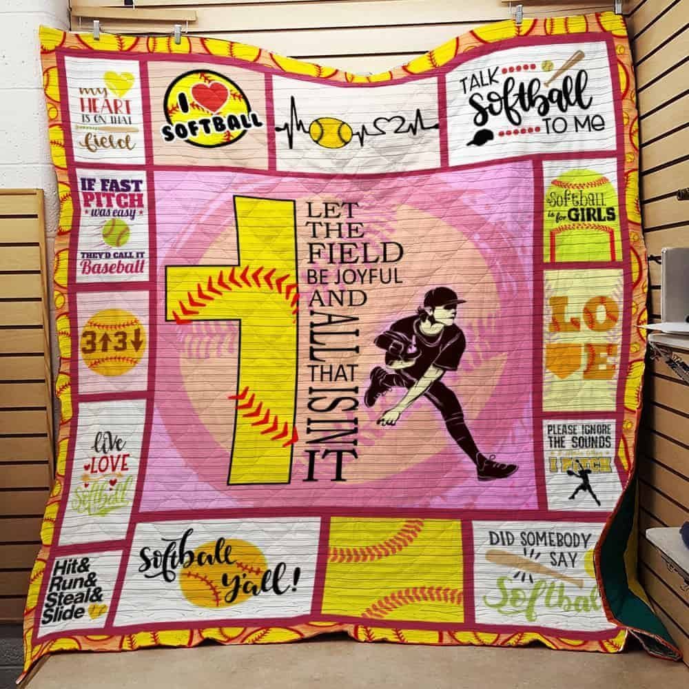 Softball CLA1610743Q Quilt Blanket