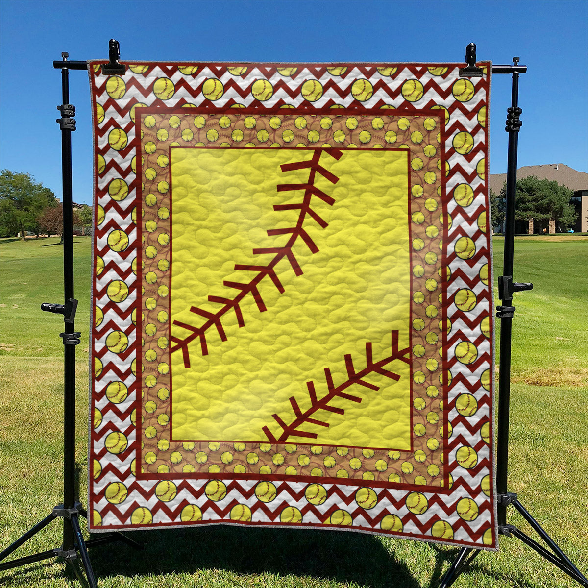 Softball YH3010750 Quilt Blanket