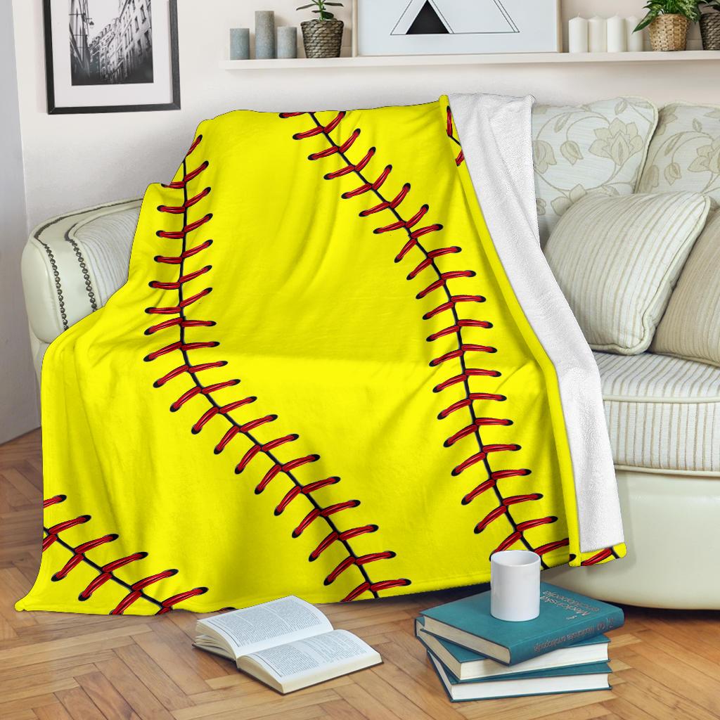 Softball CLM2709091S Sherpa Fleece Blanket