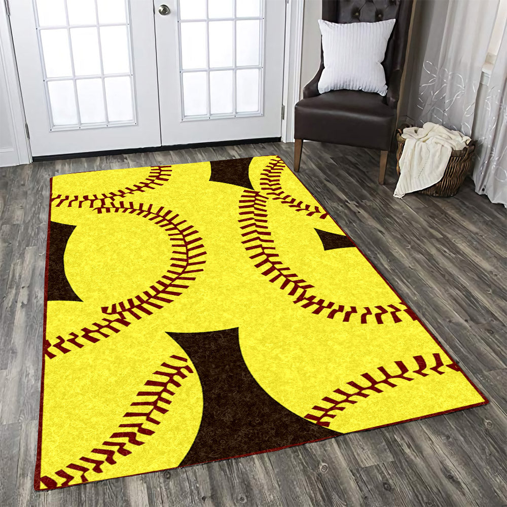Softball Rug Softball HM2907076M Rug – Charming Favor