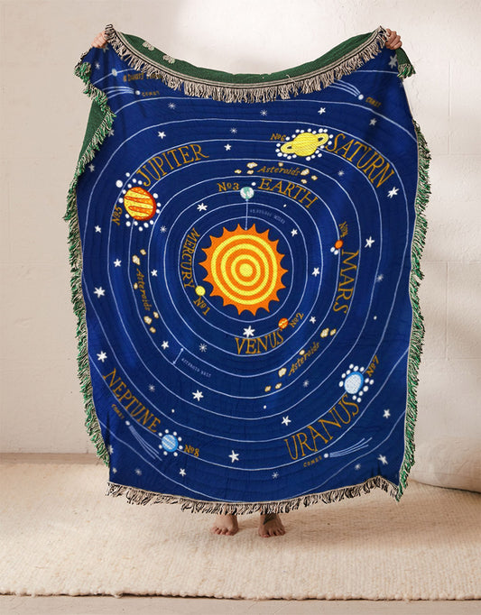 Solar System NT1610344S Throw Blankets For Sofa
