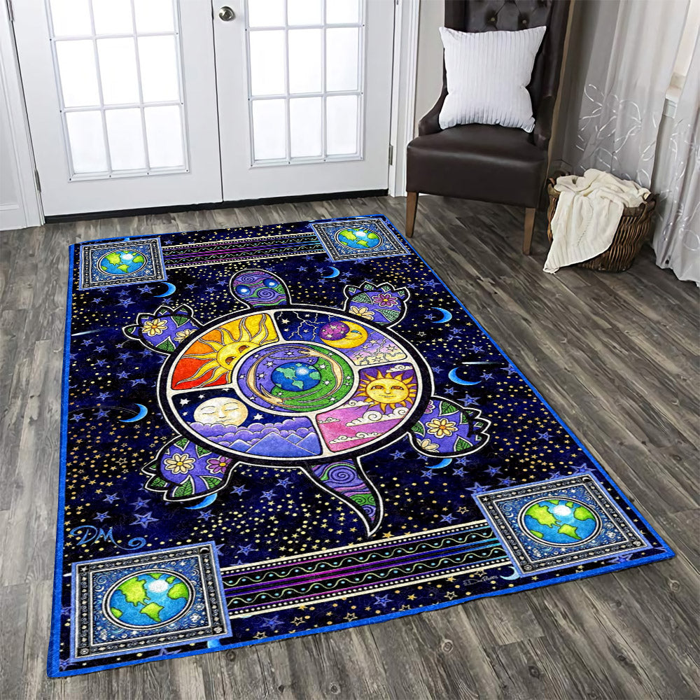Solar System Turtle BT090891M Rug