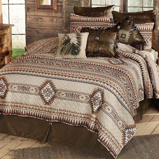 Southern Flare Southwestern CLP260947B Quilt Bedding Set
