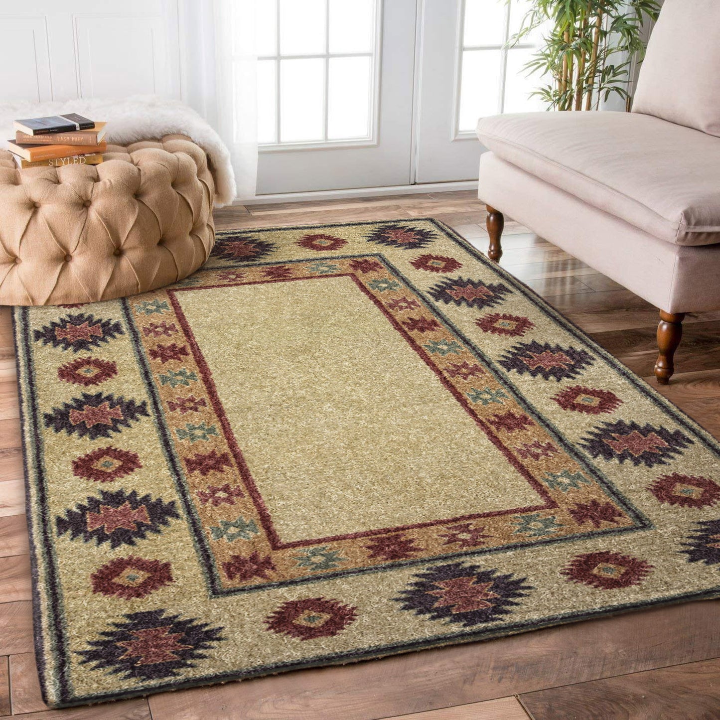 Southwest Tan Double Shapes NT2510314R Rug