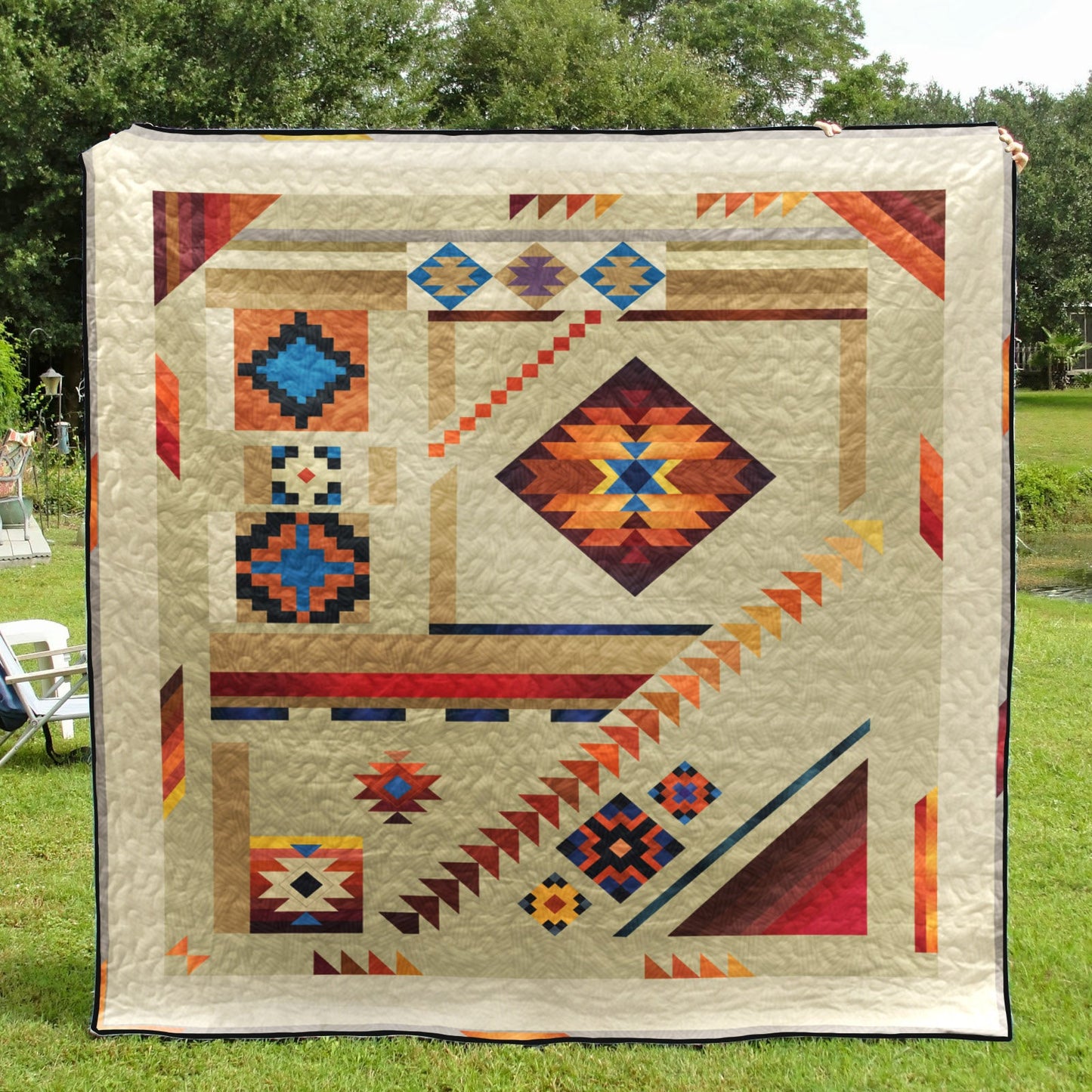 Southwestern CLA1110478Q Quilt Blanket